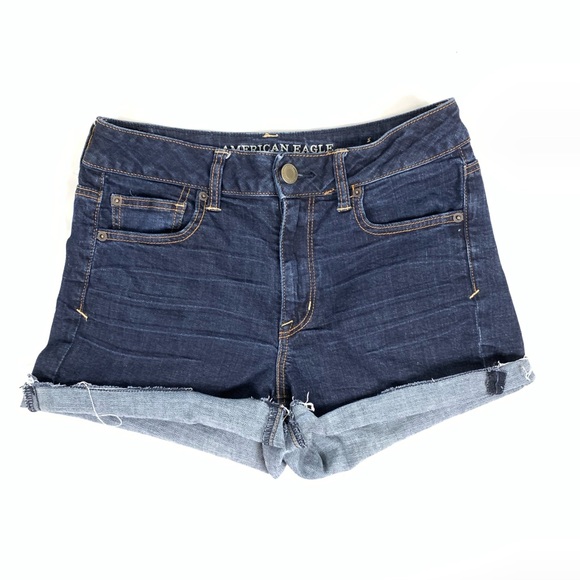 American Eagle Outfitters Pants - AEO Super Stretch Jean Shorts size 10